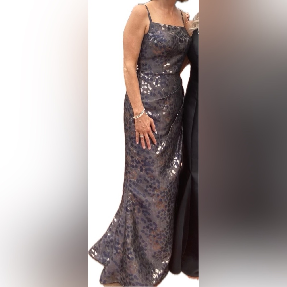 Jovani metallic gown